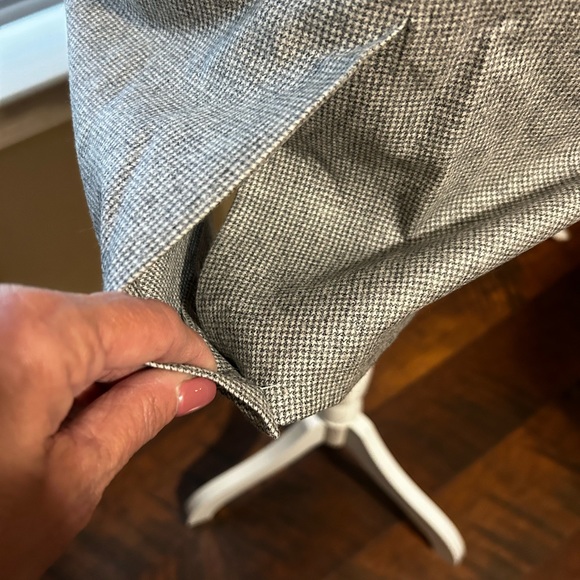 Banana Republic Men’s Slim Fit 42R Wool Grey Houndstooth Sports Coat NWT - Picture 16 of 16